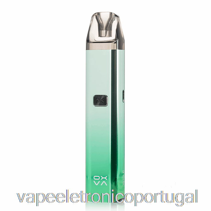 Vape Eletrônico Oxva Xlim C 25w Pod Sistema Verde Brilhante Prata